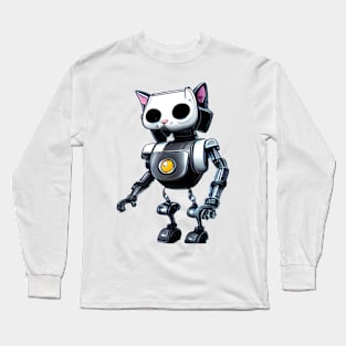 funny cat Long Sleeve T-Shirt